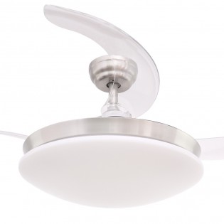 Ventilateur á LED avec haut-parleur Maria CCT (36W)