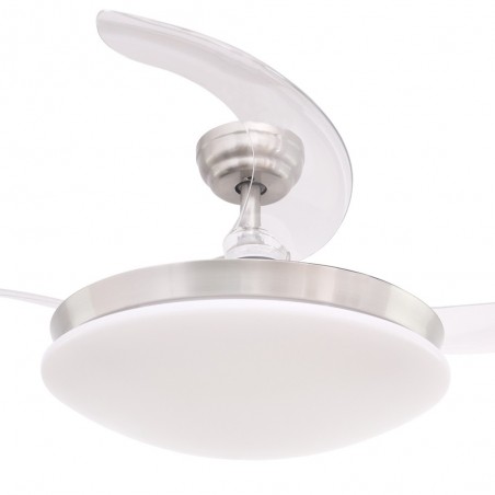 Ventilateur á LED avec haut-parleur Maria CCT (36W)