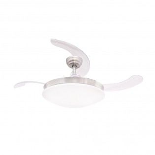 Ventilateur á LED avec haut-parleur Maria CCT (36W)