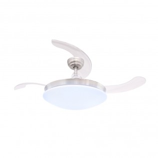 Ventilateur á LED avec haut-parleur Maria CCT (36W)