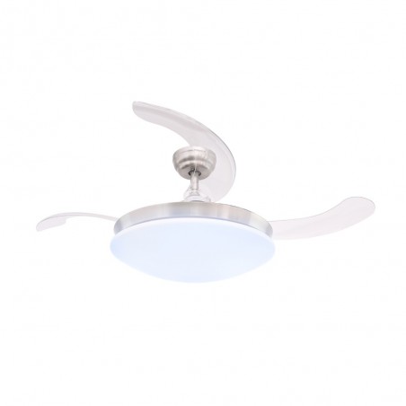 Ventilateur á LED avec haut-parleur Maria CCT (36W)