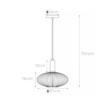 Lampe de suspension Maloto