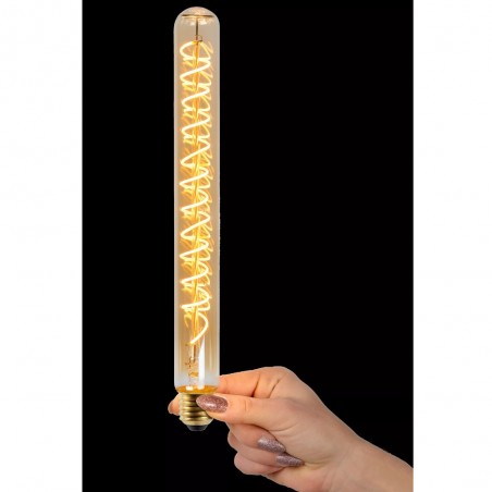 Ampoule à filament LED tubulaire E27 ambre 30 (5W)
