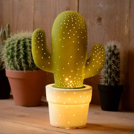 Lampe á poser Cactus