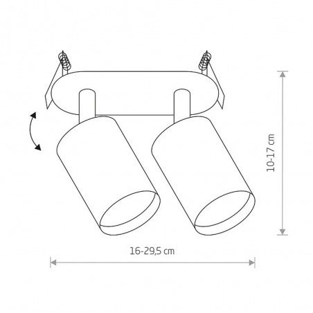 Regleta de techo Eye Fit