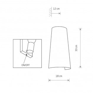 Plafón de techo Faro