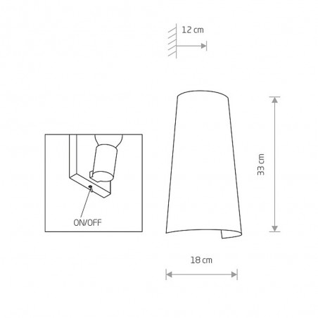 Plafón de techo Faro