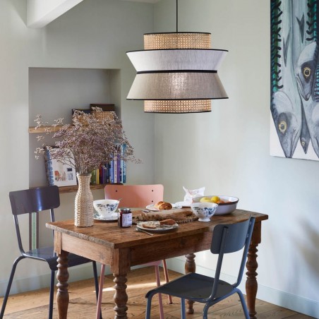 Lampe de plafond Singapour Nude XL