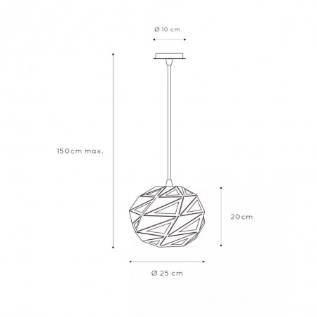 Lampe de suspension Malunga