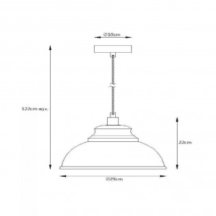Lampe de plafond Isla