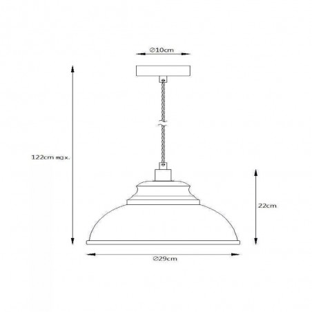 Lampe de plafond Isla