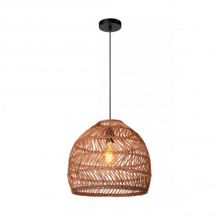 Lampe de plafond rattan Moloko