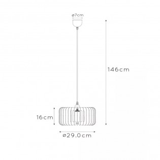 Lampe de plafond Etta