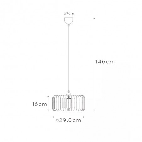 Lampe de plafond Etta