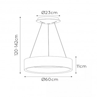 Suspension á LED Talowe (42W)