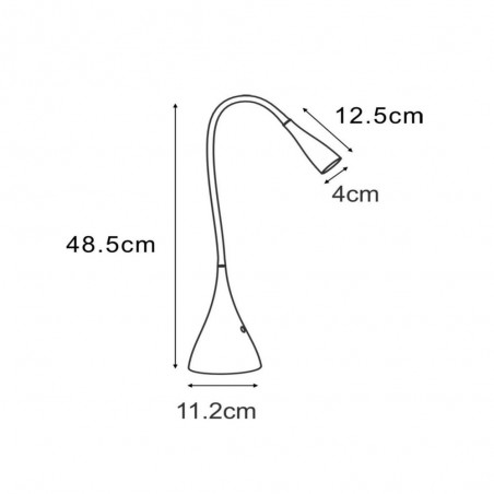 Lampe de bureau LED Zozy Dimmable (4W)