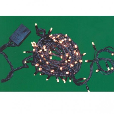 Guirlande micro-LED blanches (d'extérieur - 15 mètres)