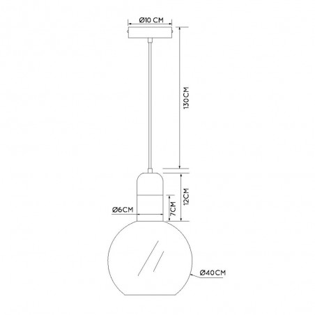 Lampe de suspension Julius