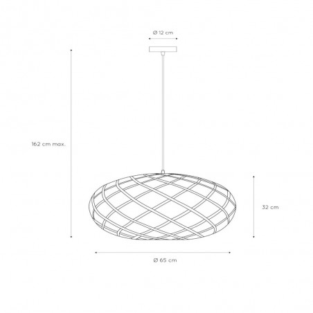 Lampe de suspension Wolfram