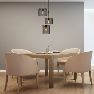 Lampe de suspension Baskett (3 lumieres)