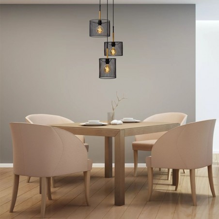 Lampe de suspension Baskett (3 lumieres)