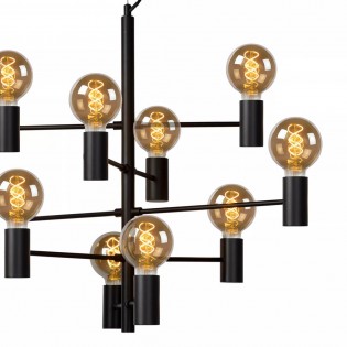 Lustre moderne Leanne (10 lumieres)