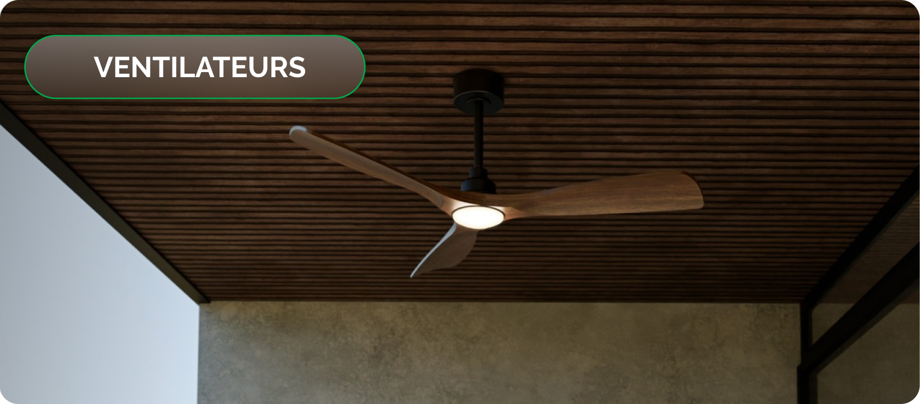 Ventilateur de plafond
